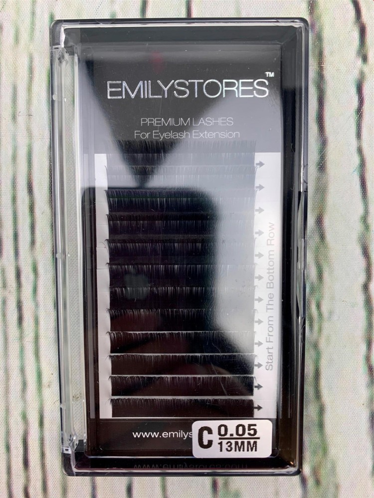 Eyelash Extensions Thickness C Curl Length 13mm Silk