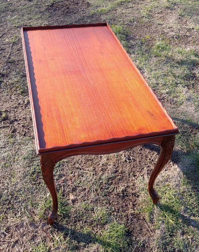Mahogany Carved Coffee Table (CT405)