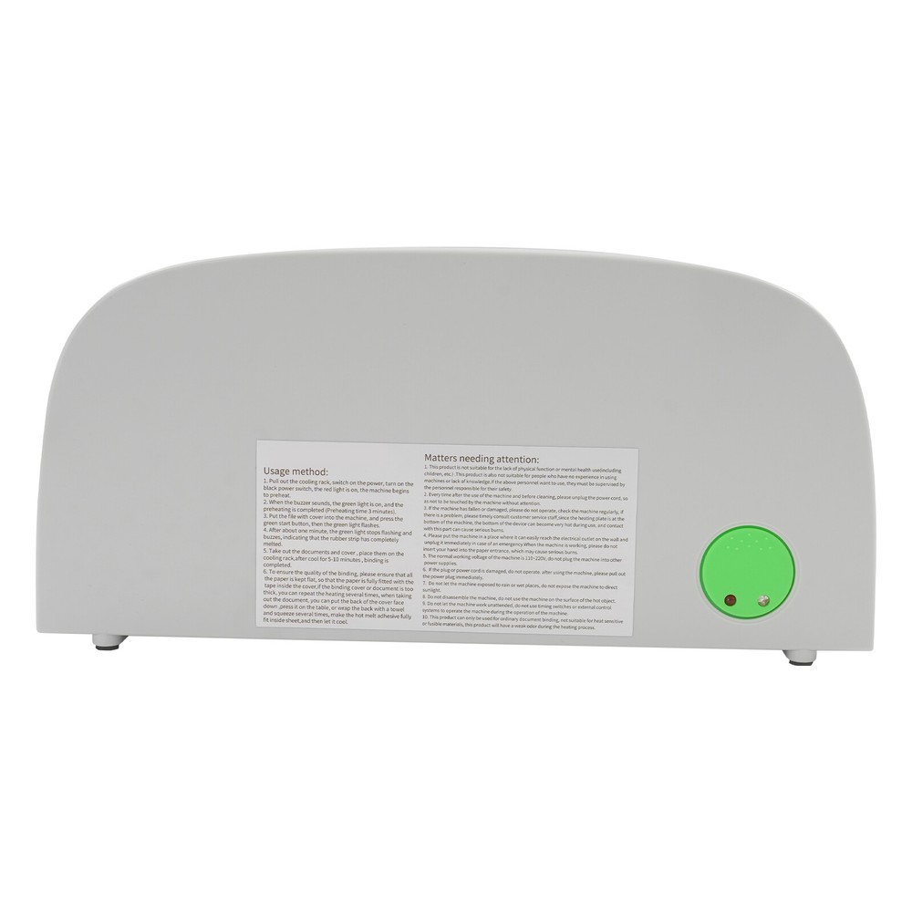 A4 Thermal Binding Machine Tabletop Electric Book Ridge Heat Binding Machine