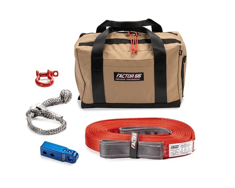 Factor 55 Vehicle Recovery Kit Blue Owyhee - Medium
