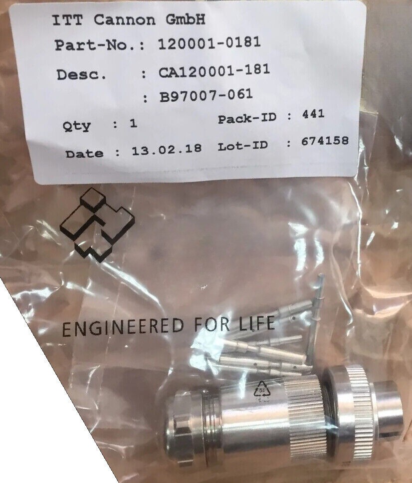 ITT B97007-061 MOOG Cannon NEW