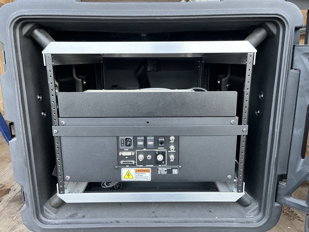 Meggitt FATS Firearms Training Simulator Rack Controller & SKB Shock Case Untest