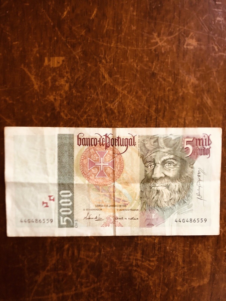 5000 Portugueses Escudo Note