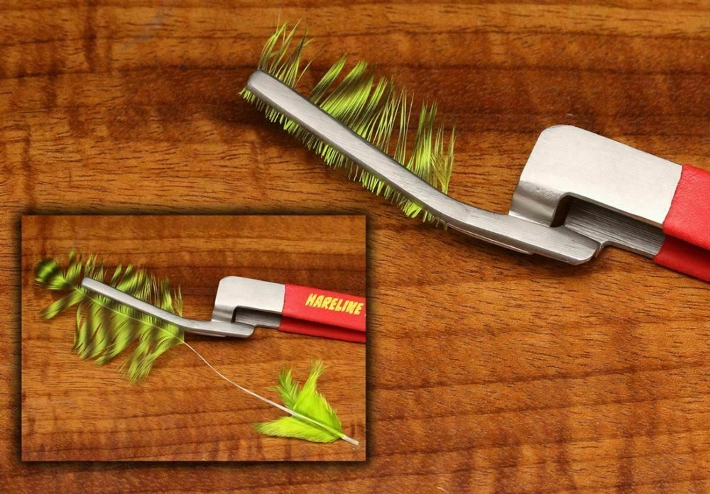 HARELINE MATERIAL CLAMP SET - Fly Tying Dubbing Loop Clips - Small Medium Large