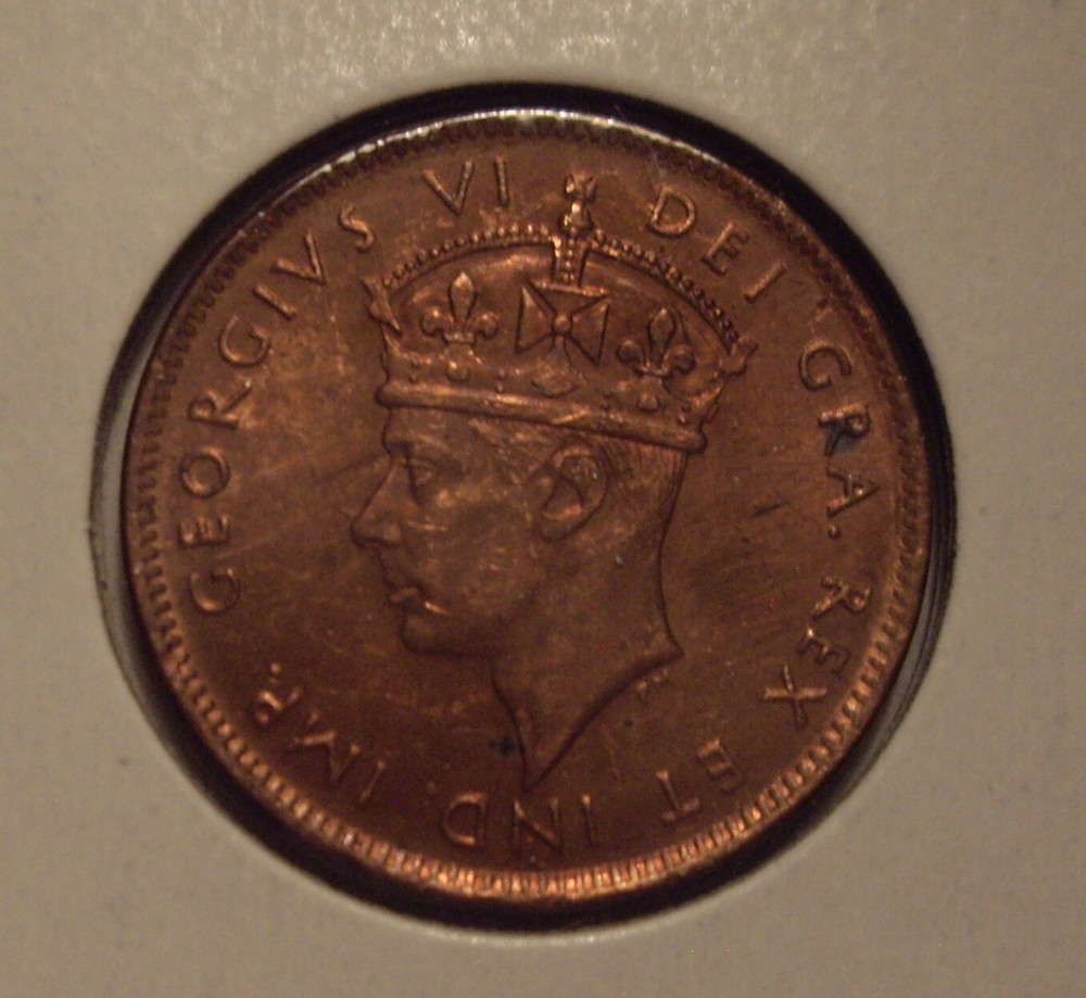 D Canada Newfoundland George VI 1943c Small Cent - Unc