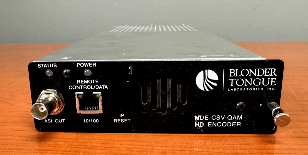 Blonder Tongue HDE-CSV-QAM MPEG-2 HD Encoder