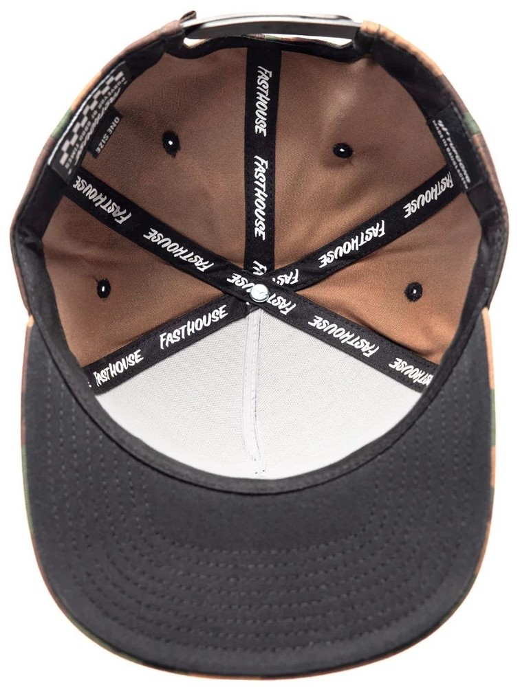 Fasthouse Wired Snapback Hat Camo