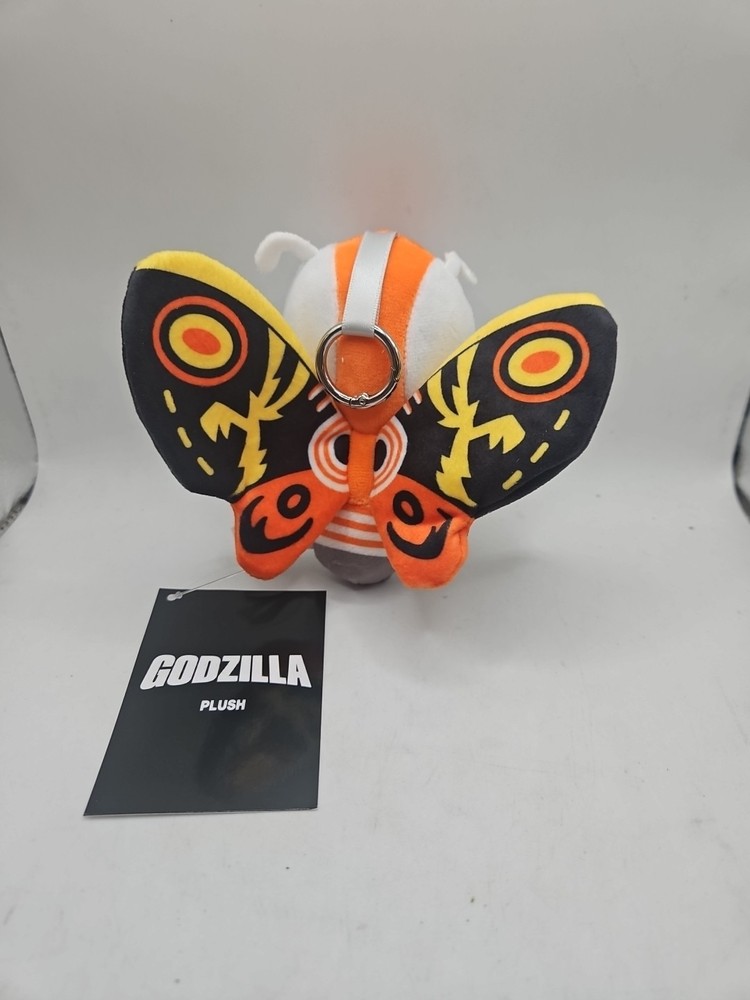 Toho Godzilla Original Series Chibi Mothra 5" Plush Keychain Bagpack Clip