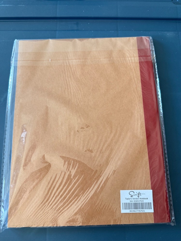 Taylor Swift Taylor's Version Notebook