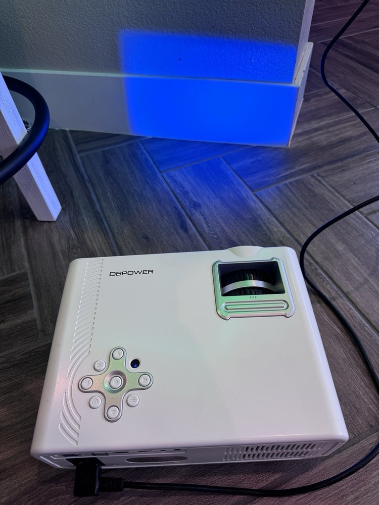 DBPOWER RD-819 LED Desktop Projector White