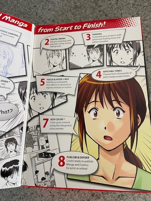 Manga Studio Debut 4( New) SmithMicro Software /Require s Mac/ Windows 7 /System