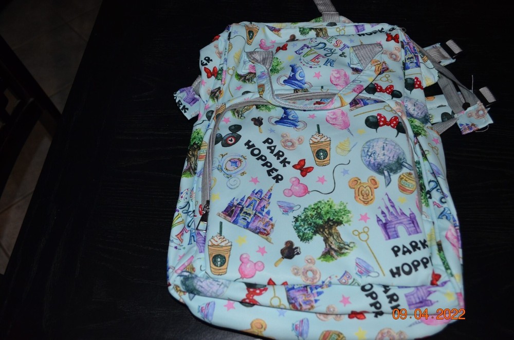 HAVE A MAGICAL DAY BACKPACK - NEW - LIGHT BLUE