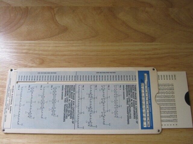 Performer Rapid Transformer Selector Slide Chart 1973