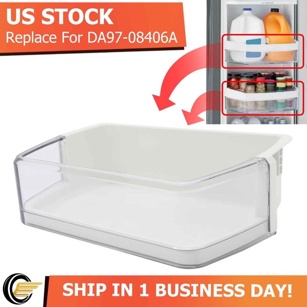 Replacement DA97-08406A Door Bin Assembly Guard (Right) for Samsung Refrigerator