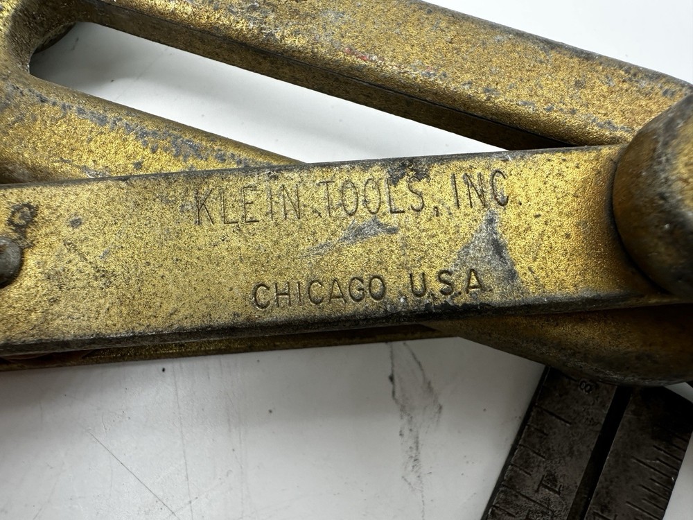 Klein Tools 1611-30 Cable Puller Come Along Hand Winch 4500 lb USA