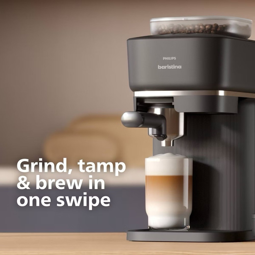 Philips Baristina Automatic Espresso Machine, Black | BAR300/60