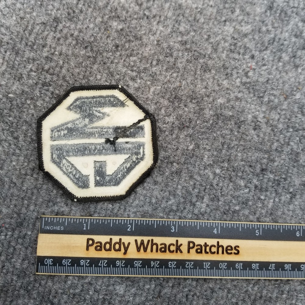 Vintage MG Patch Car Auto F3