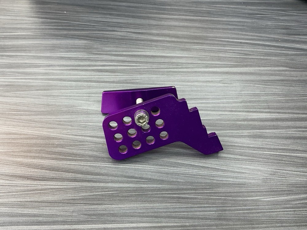 Purple Anodized Anti-Chain Suck Device