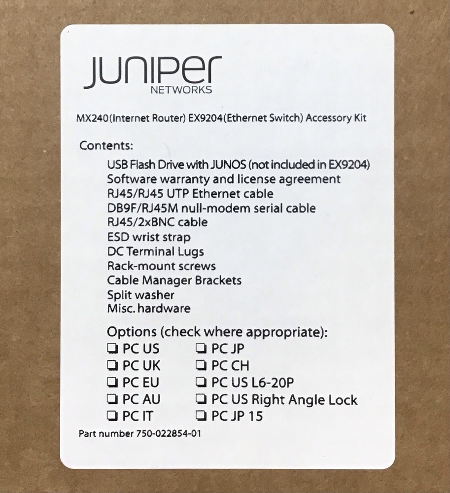 *OPEN BOX* JUNIPER MX240 Universal Edge Router *READ*