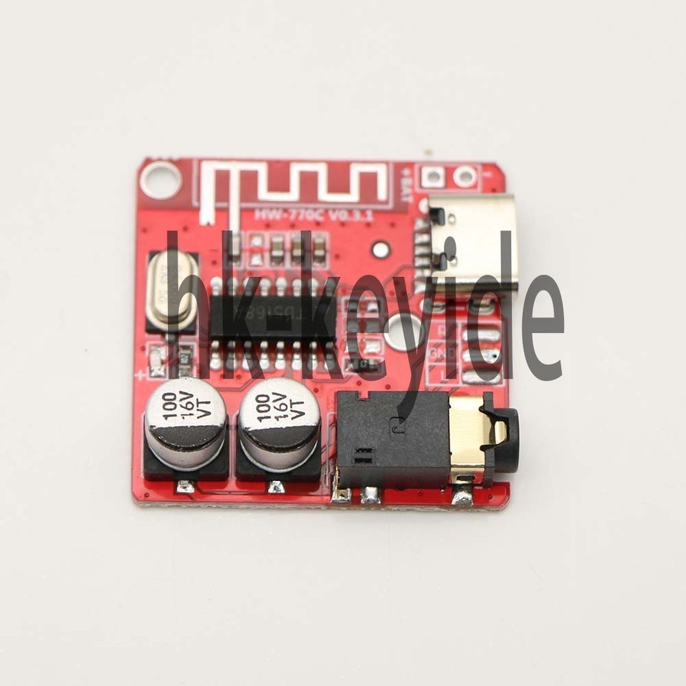 3.7-5V Type-C Bluetooth 5.0 Audio Receiver MP3 Decoder Lossless Amplifier Module