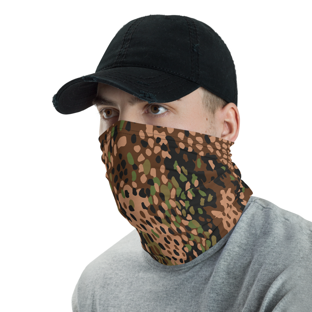 German WWII Pea Dot 44 Camouflage Neck Gaiter