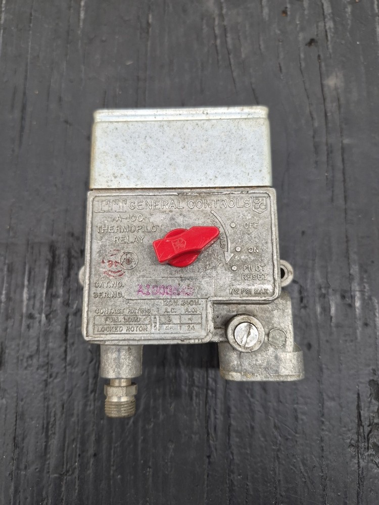 ITT A100 Thermopilot Relay A100G543
