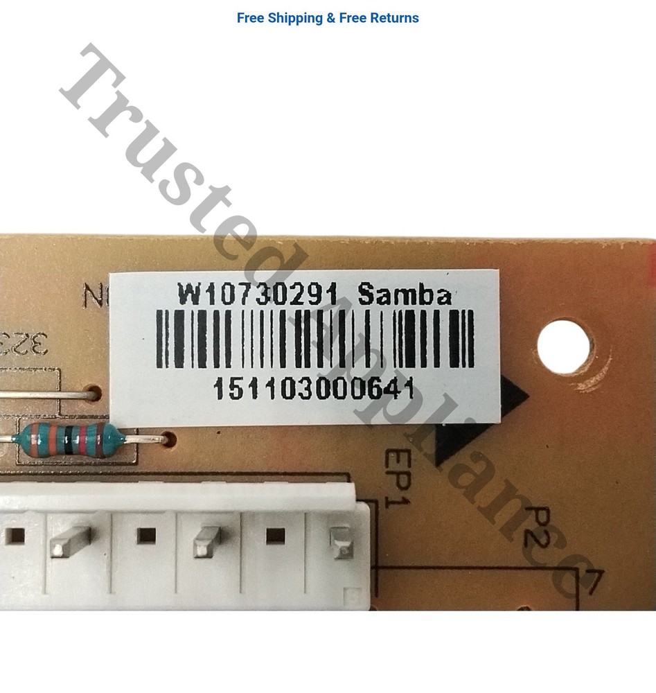 Whirlpool W10730291 Microwave Control Board