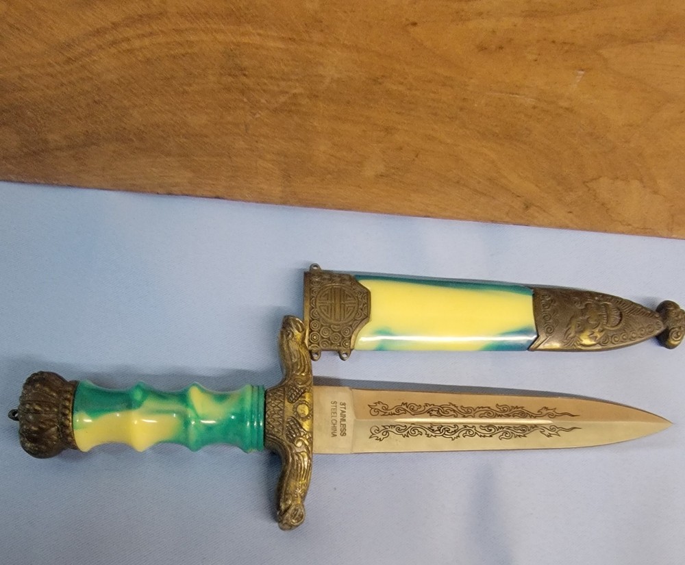 Rostfrei Fixed Dagger With Sheath