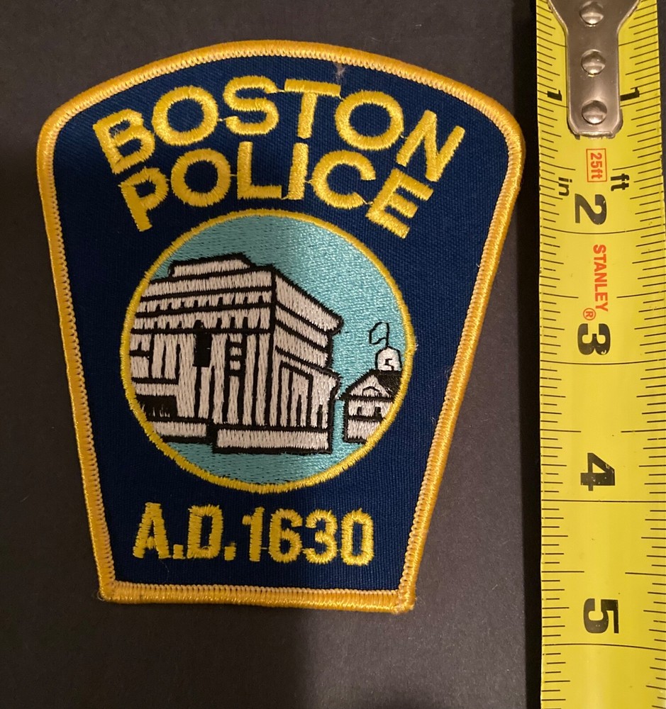 Boston Police cloth shoulder patch