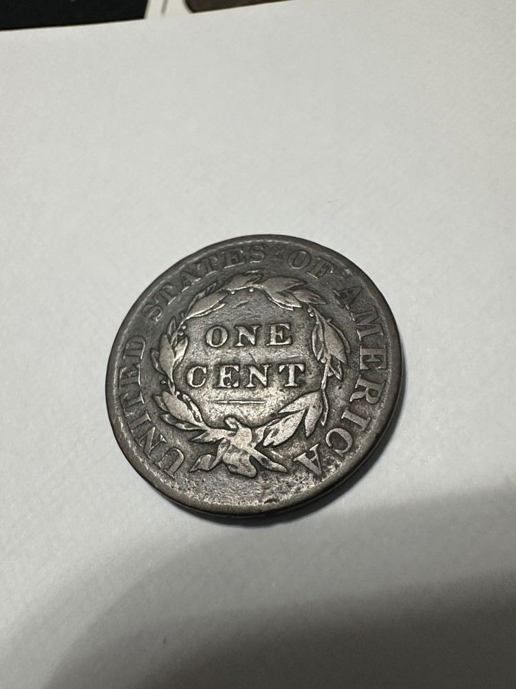 1823 large cent VG~~F