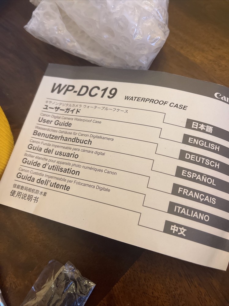 Canon WP-DC19 Waterproof Case 40M