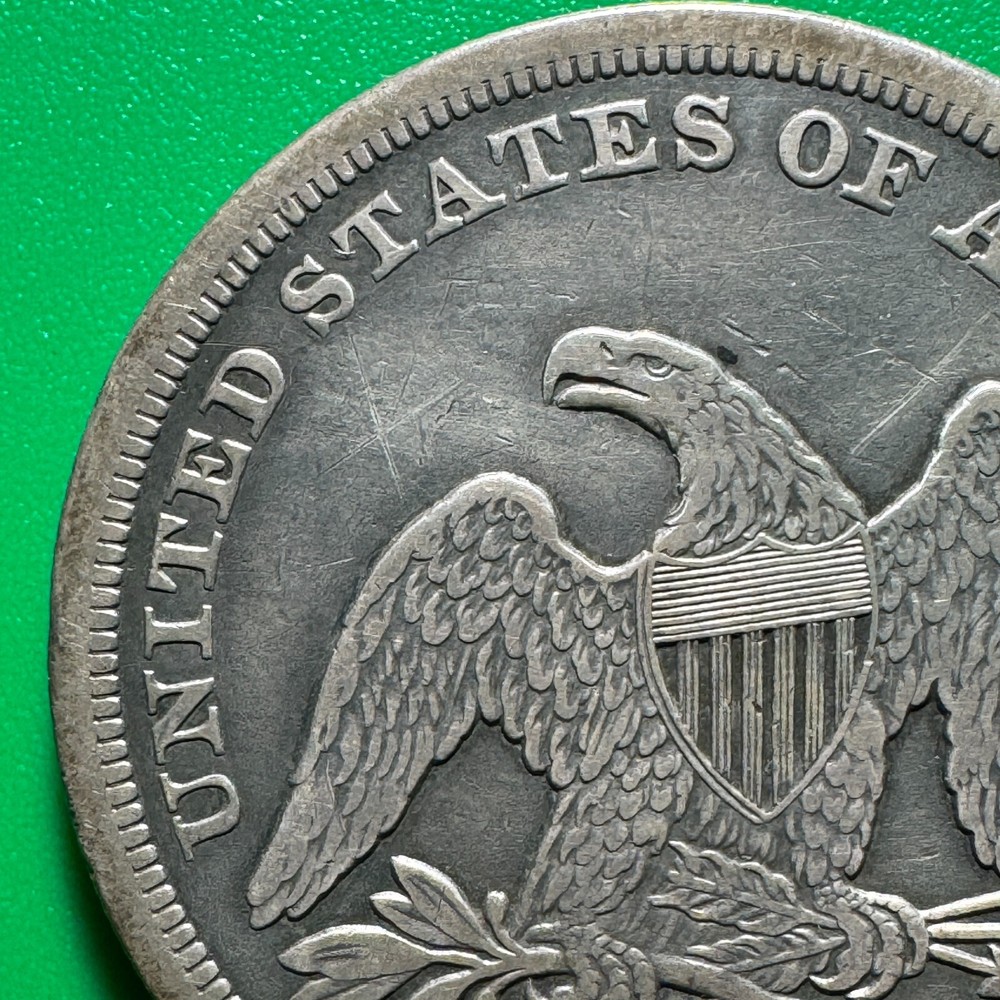 1859-O Liberty Seated Silver Dollar 7228