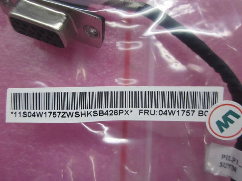 04W1757 Lenovo ThinkPad Edge E420s VGA Cable