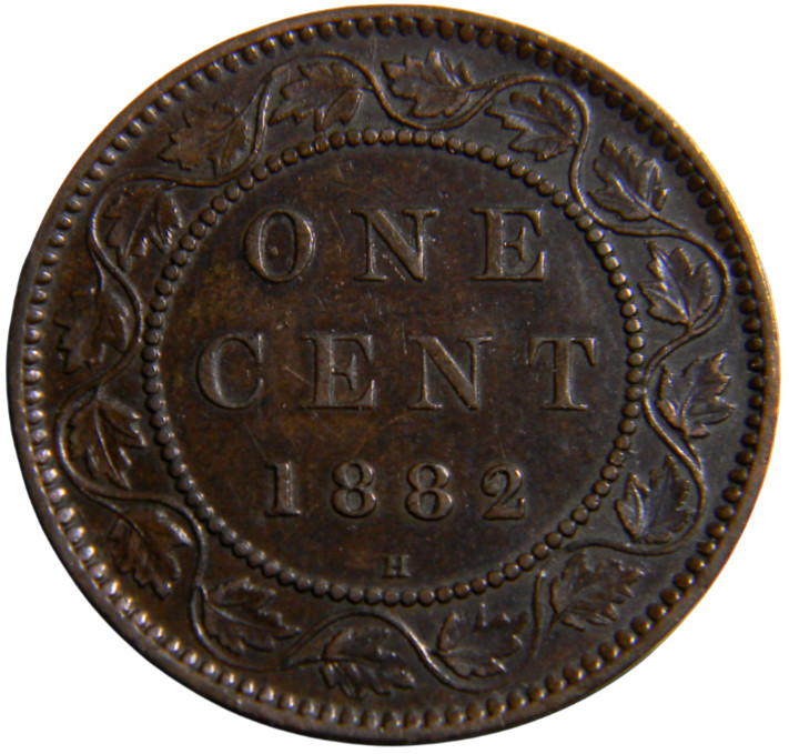 Canada 1882-H One Cent (0801)