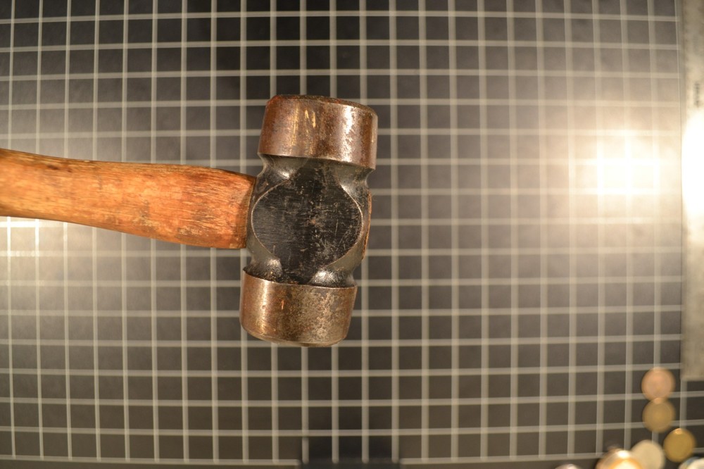 VAUGHAN LINEMAN DOUBLE HEADED HAMMER - ORIGINAL HANDLE - GOOD CONDITION