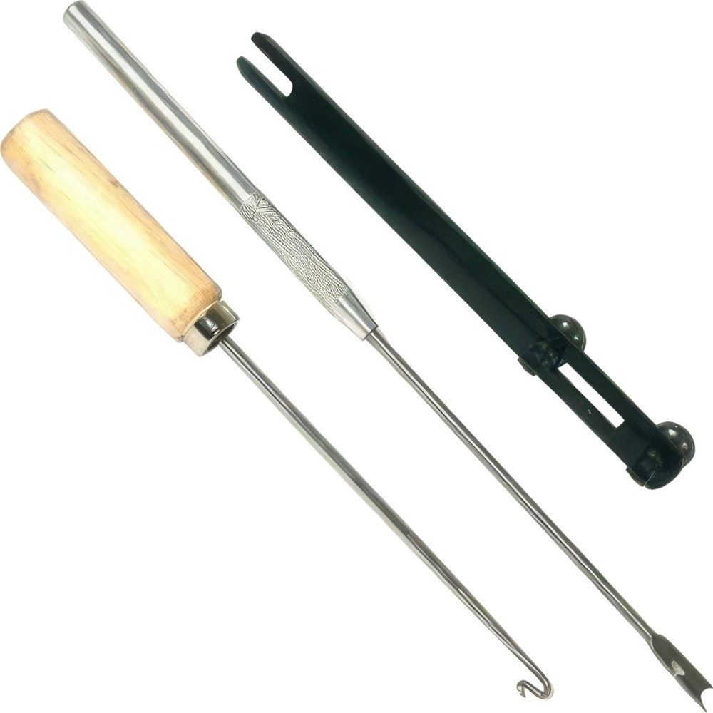3 Tools for Clock Repair Tightener Pivot Locator & Hook Clockmaker Tool