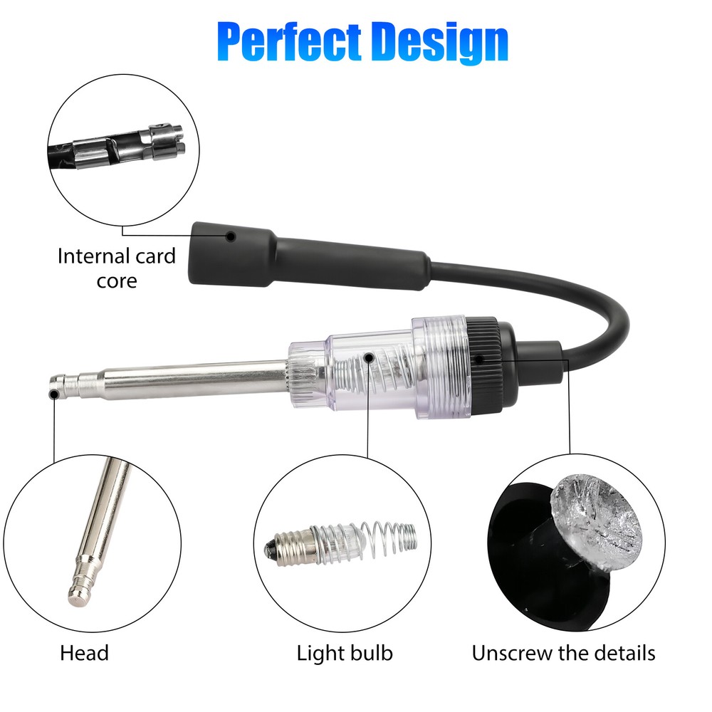 Spark Plug Tester Ignition System Coil Engine Auto In Line Diagnostic Test Tools