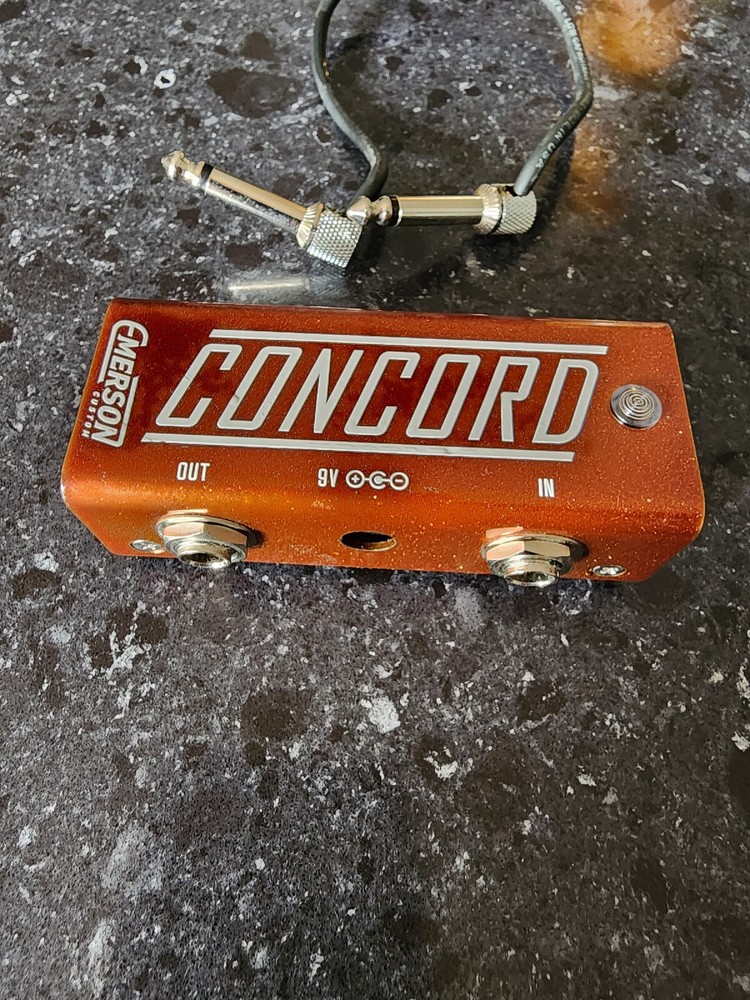 EMERSON Electric Guitar Buffer Effects Pedal UTILITY BUFFER CONCORD