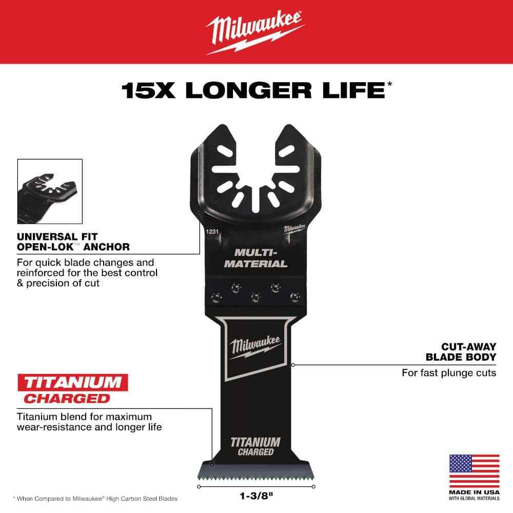 Milwaukee Oscillating Multi-Tool Blade Set (8-Piece)