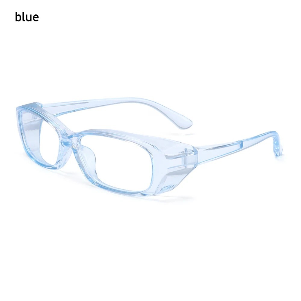 Rectangle Wrap Blue Light Blocking Glasses Computer Anti-Strain UV Protection