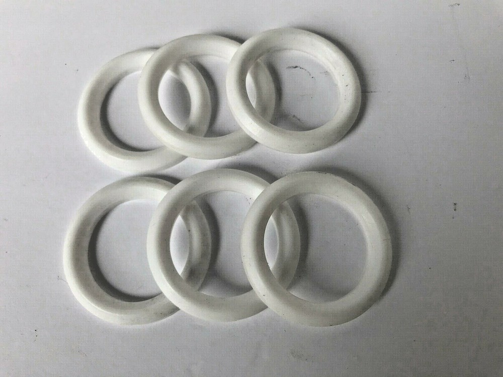 SIX (6) BINKS  # 41-2829   TEFLON "V" PACKINGS  - FREE SHIPPING