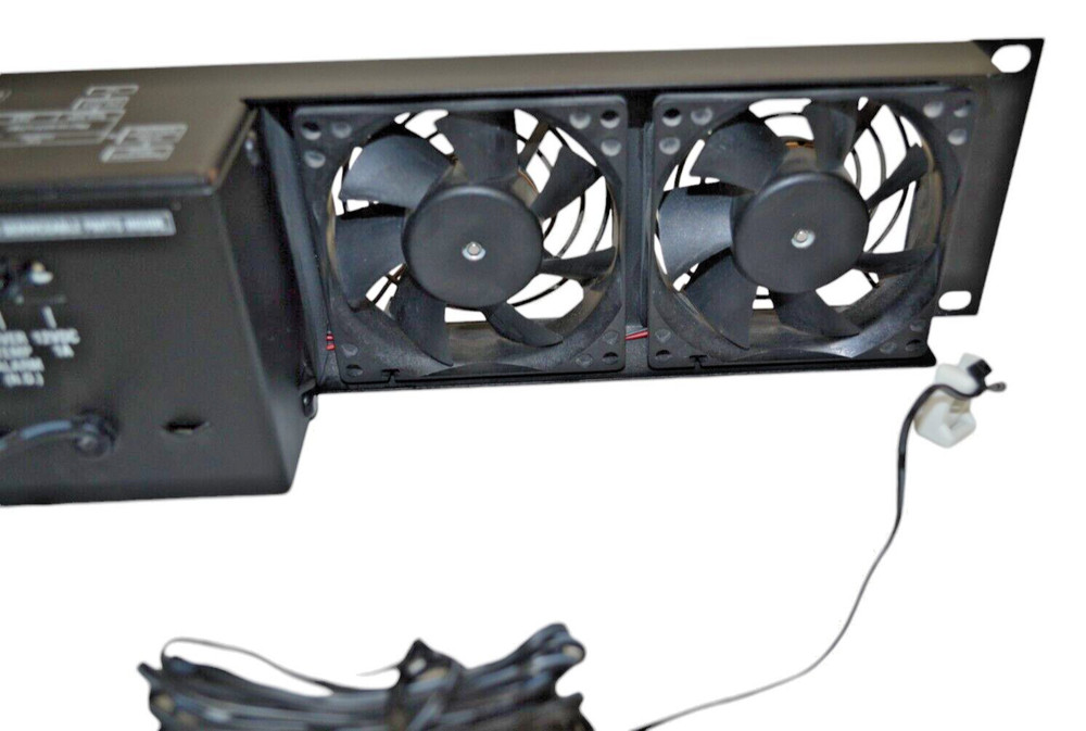 Middle Atlantic UQFP 4RT Quiet 4 Fan Panel With Thermistor Rack Cooling System