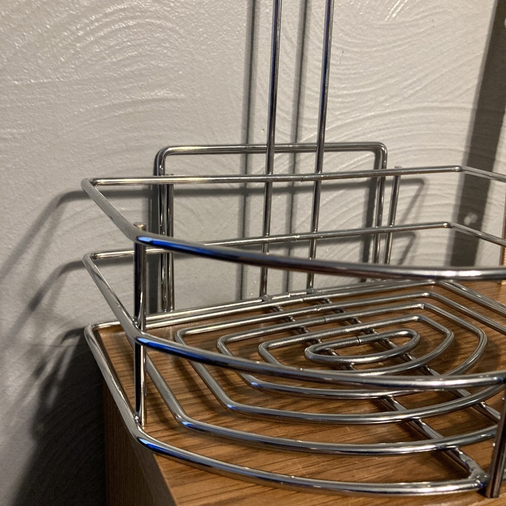 Tabasco Restaurant Wire Basket Condiment Caddy Menu holder