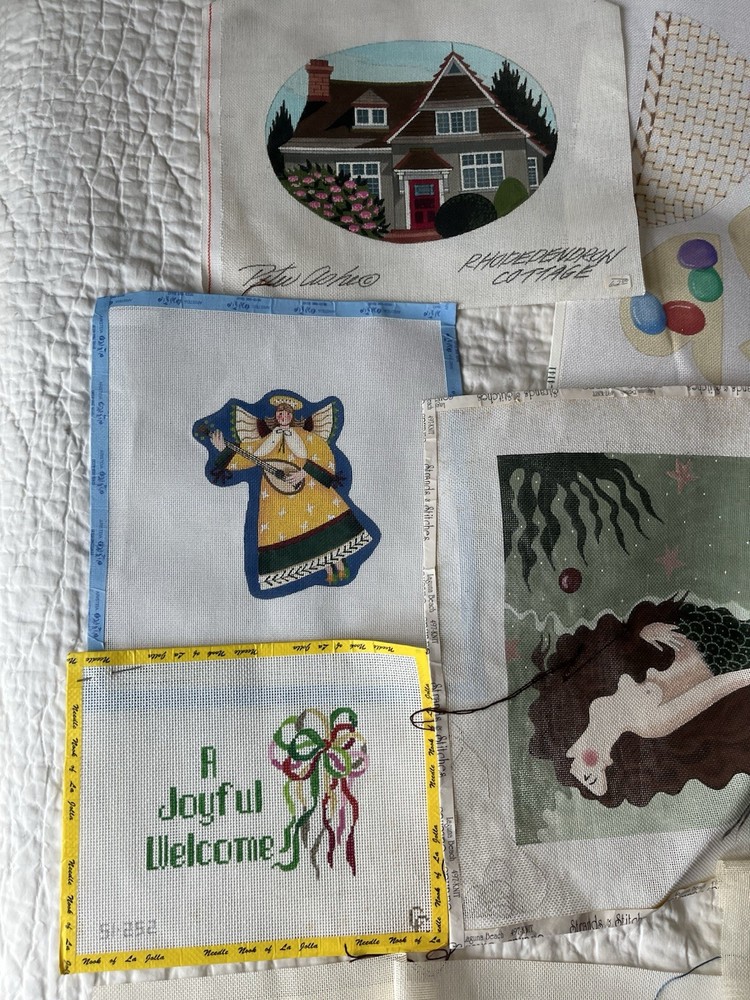 16 Needlepoint Canvases