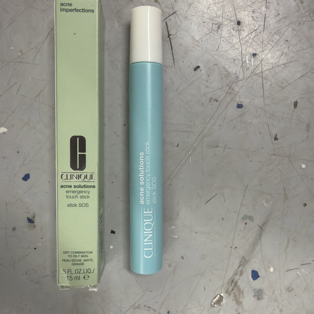 CLINIQUE Acne Solutions Emergency Touch Stick SOS .5 oz / 15ml
