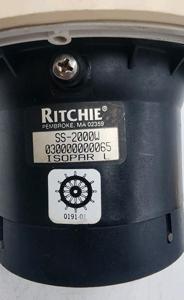 Ritchie Marine SS-2000W Supersport Compass Flushmount White Pre Owned