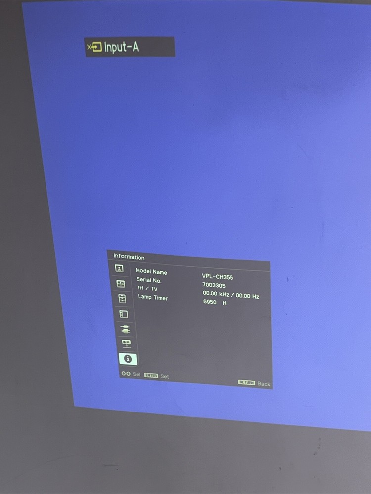 Sony VPL-CH355 Data Projector | WUXGA, 6,950 Hrs.