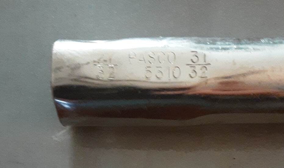 Pasco 5310 Shower valve Socket wrench tool