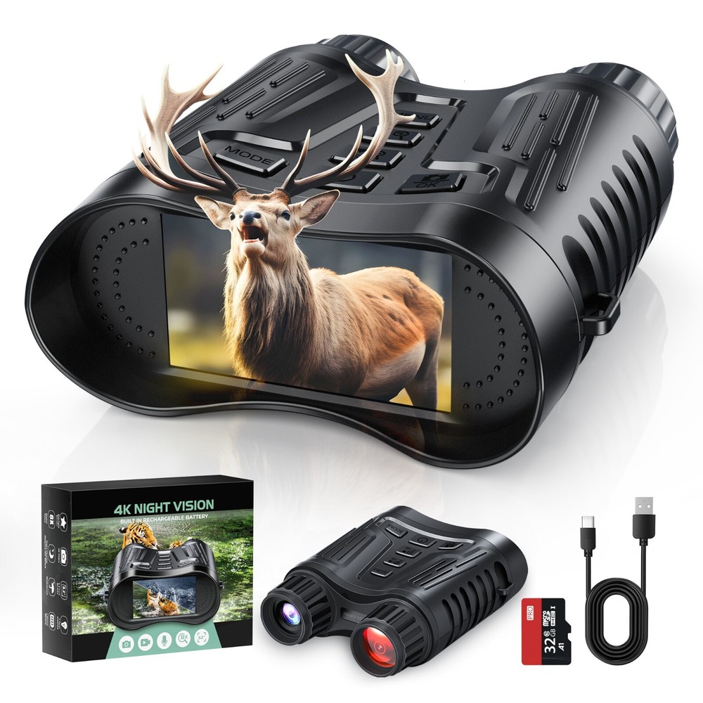 Night Vision Binoculars Tactical Light 5000mAh Infrared Vision Night Goggle