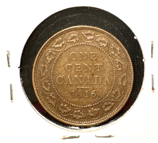 Canada 1916 large cent KM 21